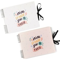 Viva la madre que me parió álbum de fotos com anéis - DCasa - 1 pc.