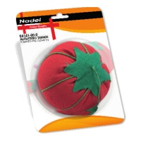 Almofada de alfinetes em forma de tomate 6 cm