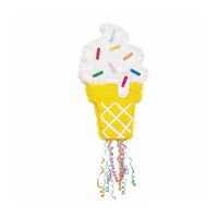 Piñata de cone 3D 66 x 39 cm
