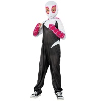 Fato de Homem-Aranha Across the Spider-verse Spider-Gwen para criança