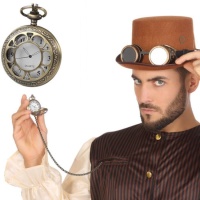 Relógio de bolso steampunk