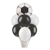 Bouquet de bolas de futebol - 7 unidades