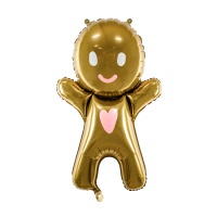 Balão biscoito de gengibre 58 x 86 cm - PartyDeco