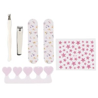 Conjunto de manicure Flores Basics - 6 peças