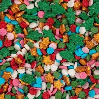 Sprinkles de Natal Mágico, 65 g - PME