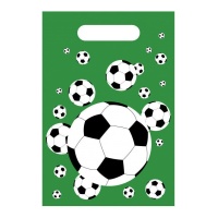 Sacos para bolas de futebol - 6 peças