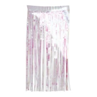 Cortina decorativa iridescente - 1,00 x 2,00 m
