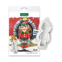 Molde de silicone de figura de elfo de 8,5 x 4 cm - Katy Sue Mould