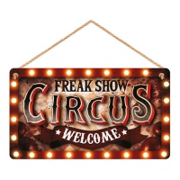 Cartaz de circo 35 x 20 cm