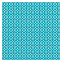 Papel de embrulho em mosaico azul 1,52 x 0,76 m