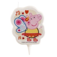 Vela de Peppa Pig fada mágica de 7 cm