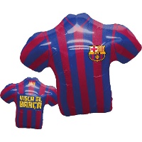 Balão do FC Barcelona em formato de camisa - 60 x 57 cm