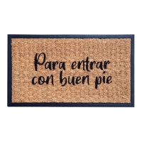 Tapete de entrada Para entrar com o pé direito