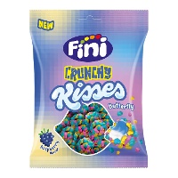 Crunchy Kisses Butterfly sabor framboesa - Fini - 75 g