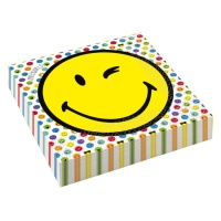 Guardanapos Smiley 16,5 x 16,5 cm - 16 pcs.