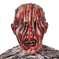 Máscara de zombie sangrenta sem olhos