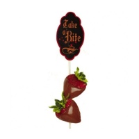 Palitos para cupcake de vampiro com 20 cm de comprimento - Wilton - 12 unid.