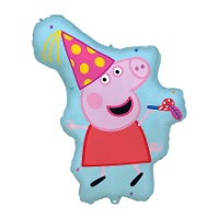 Balão da Peppa Pig para festa de 65 x 85 cm