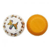 Chávenas para cupcakes com balões de cachorrinho - Wilton - 75 unid.