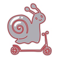 Troquel de caracol com patinete Zag - Misskuty - 2 unidades
