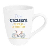 Chávena de 350 ml do pai ciclista