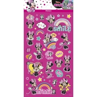 Autocolantes Minnie glitter - 1 folha