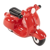 Cofrinho de moto Vespa