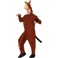 Fantasia de cavalo com pênis para adulto