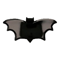 Pratos em forma de morcego de 37 x 18,5 cm - 6 unidades