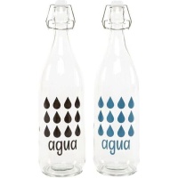 Frasco de 1 L de gotas de água
