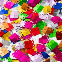Confetes para presentes metalizados multicoloridos 14 gr