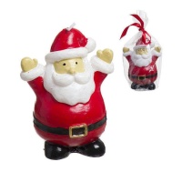 Vela do Pai Natal 12 cm - 1 peça