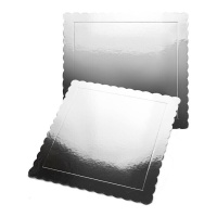 Base para bolo 25 x 25 x 0,3 cm quadrado - 1 unidade