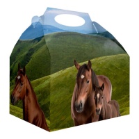 Caixa de cartão para cavalos - 12 peças