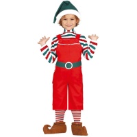 Fato de Elfo Vermelho para crianças