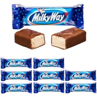 Chocolate com leite Milky Way - 8 unidades