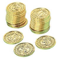Moedas de dólar de ouro - 144 peças