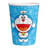 Copos Doraemon 250 ml - 8 unidades