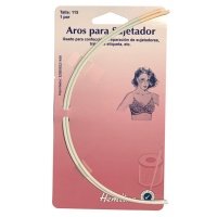 Aros para soutien tamanho 115 - Hemline - 1 par