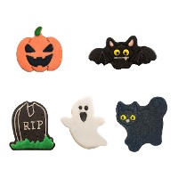 Figuras de açúcar de Halloween em 2D de 5 cm - Dekora - 40 unidades