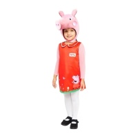 Fato Peppa Pig com cabeça para criança