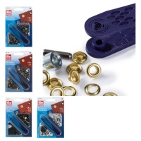 Ilhós de 0,5 cm com anilhas - Prym - 40 unid.