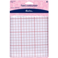 Papel de grelha para moldes 87 x 61 cm - Bainha - 3 folhas