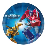 Pratos Transformers 23 cm - 8 unid.