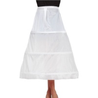 Saiote comprido branco 85 cm