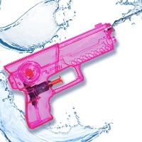 Pistola de água de 17 cm
