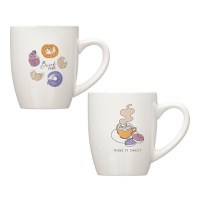 Caneca de 350 ml Make It Sweet sortida - 1 unidade