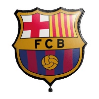Balão do FC Barcelona (escudo) - 55 x 52 cm