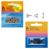 Fechos e argolas fêmeas de 1,2 cm - Pónei - 14 pares