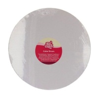 Base para bolo 30,5 x 30,5 x 1,2 cm branco